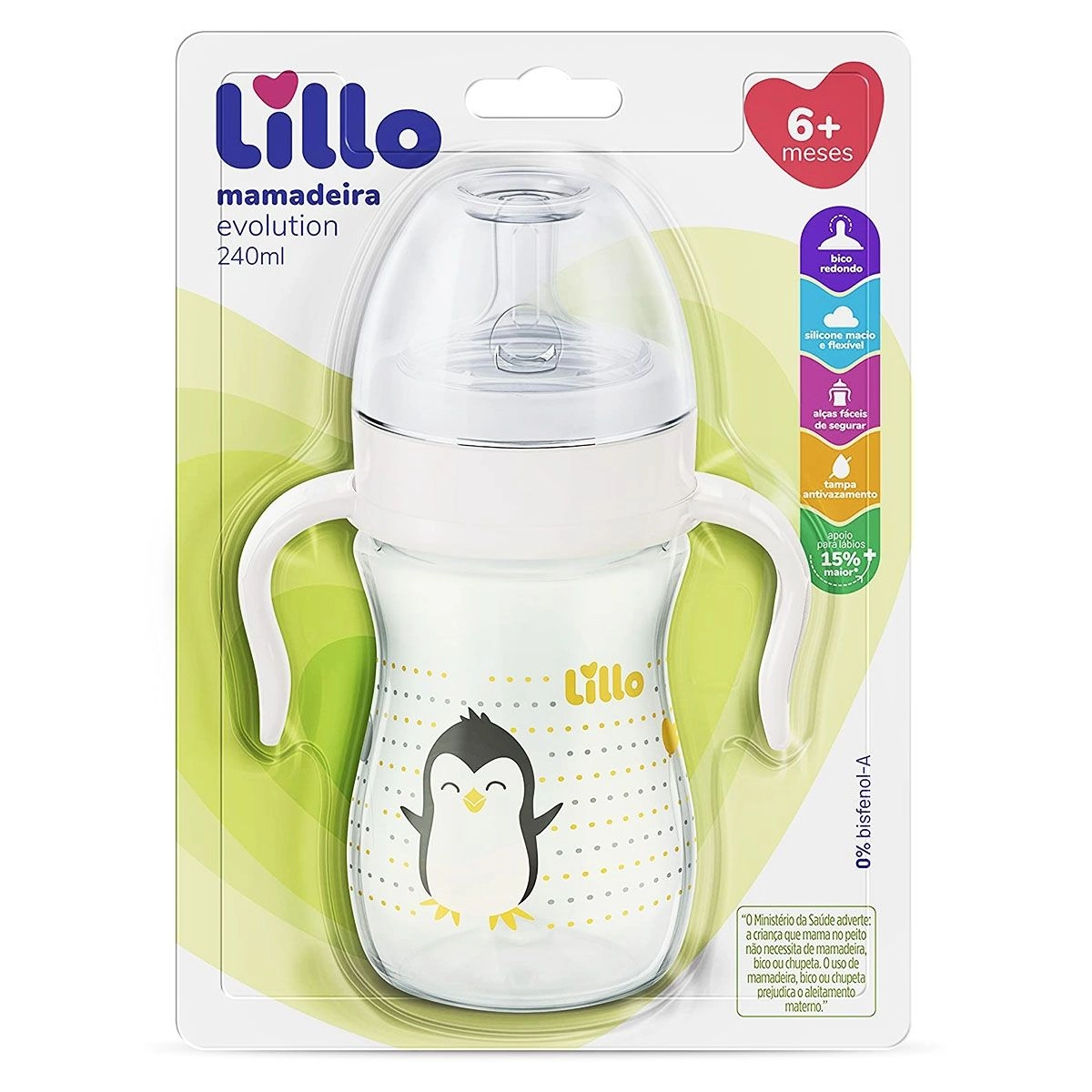 Mamadeira Super Evolution 240ml Lillo