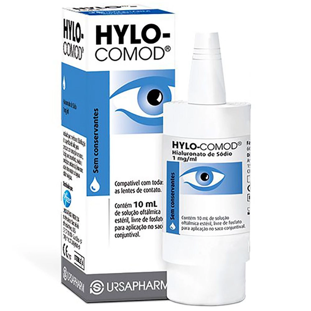 Hylo-Comod Solução Oftalmica 10Ml