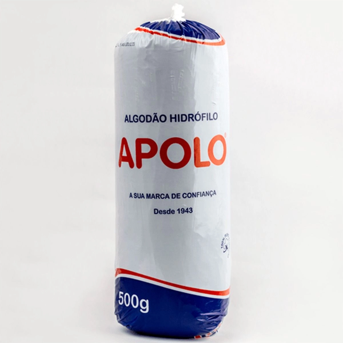 Algodão Rolo Hidrófilo Apolo Multiuso 500G