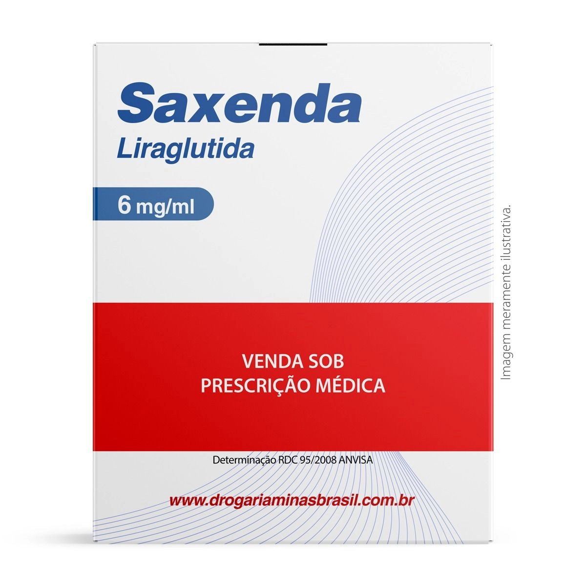 Saxenda 6mg/ml Solução Injetável com 3 canetas de aplicação