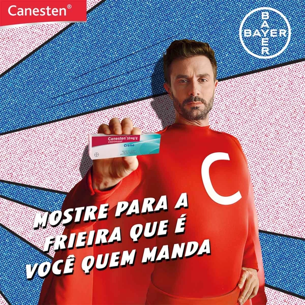 Creme Para Tratamento de Micoses e Frieira Canesten Com 20g Bayer