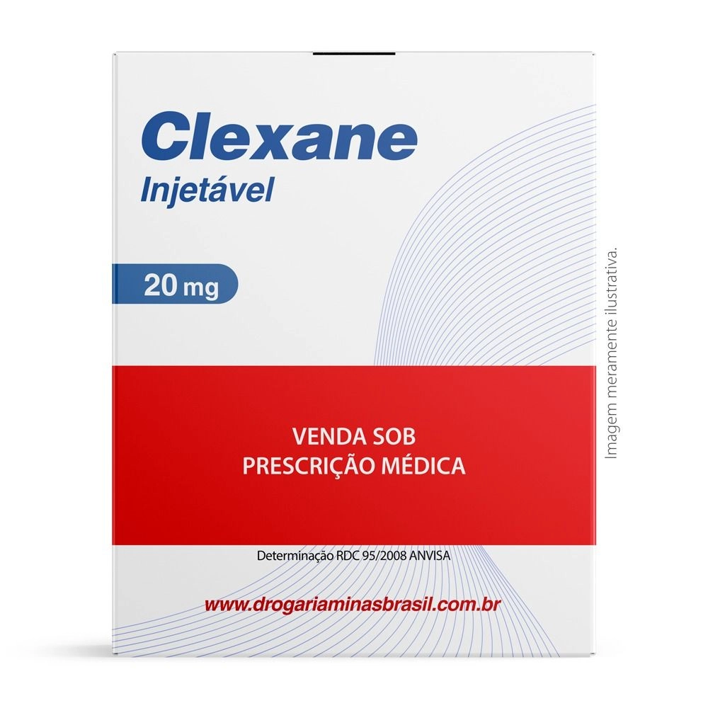 Clexane 20Mg Injetável Com 2 Seringas
