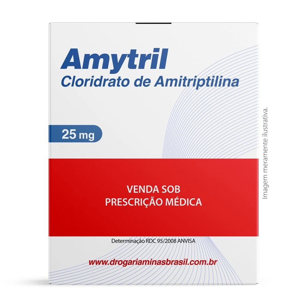 Amytril 25Mg Com 60 Comprimidos