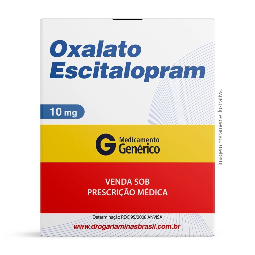 Oxalato Escitalopram 20Mg Com 15Ml Genérico Eurofarma