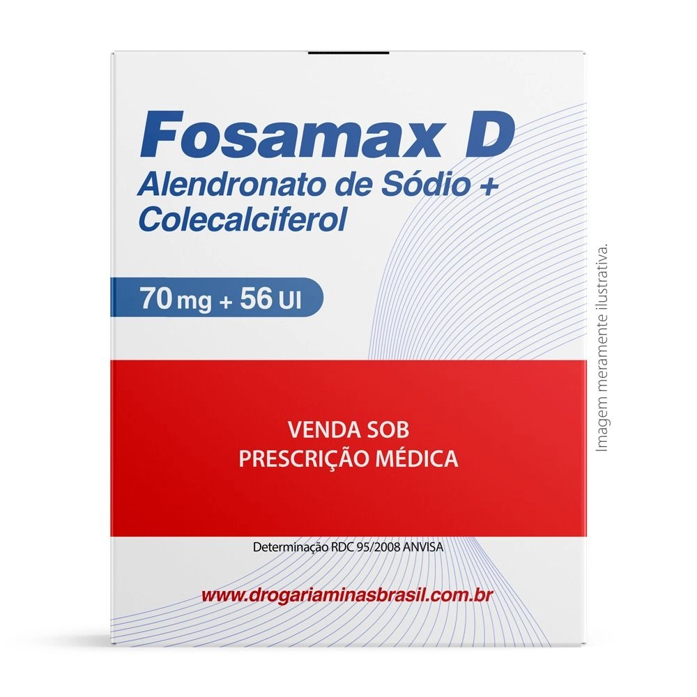 Fosamax D 70Mg +56Ui Com 4 Comprimidos