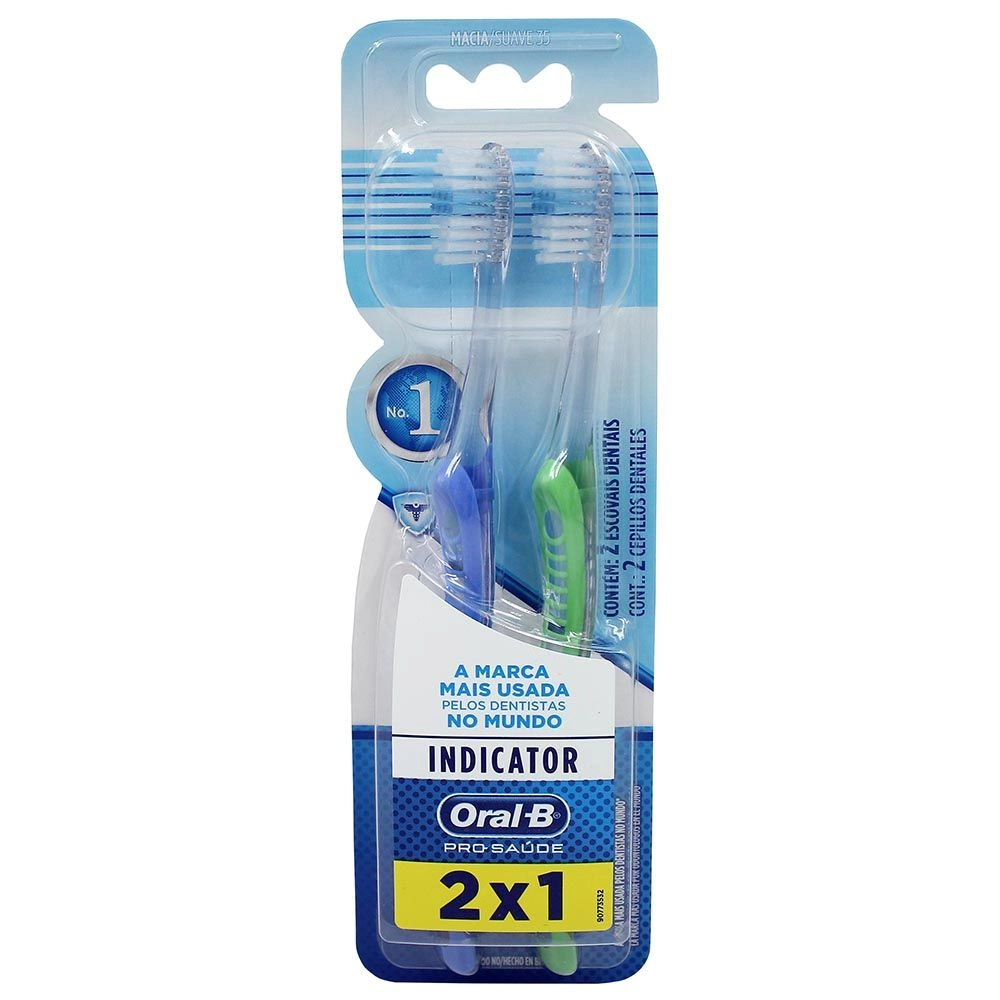Escova De Dente Macia Oral-B Indicator Lv2Pg1 35 - Drogaria Minas