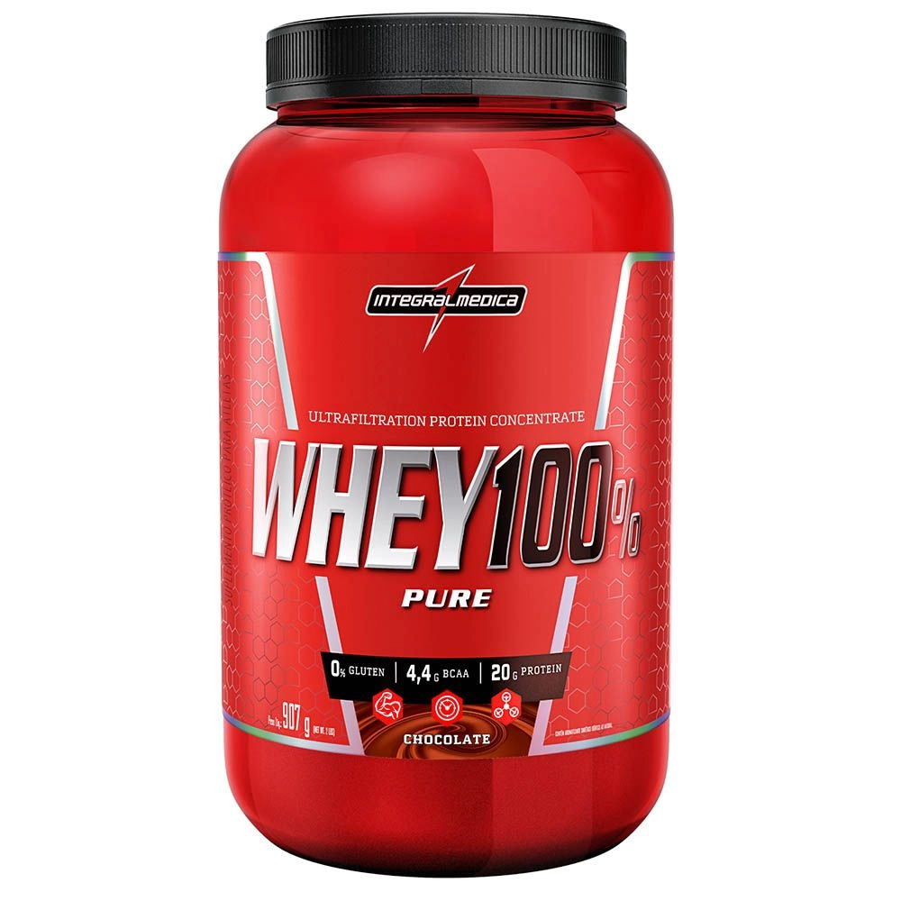 Whey 100% Pure Sabor Chocolate 907G