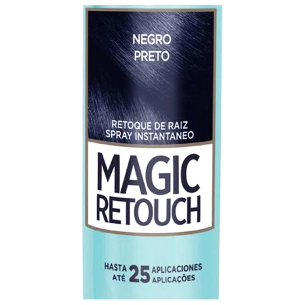 Retoque de Raiz Instantâneo Em Spray Magic Retouch Preto Com 75ml L'Oréal Paris