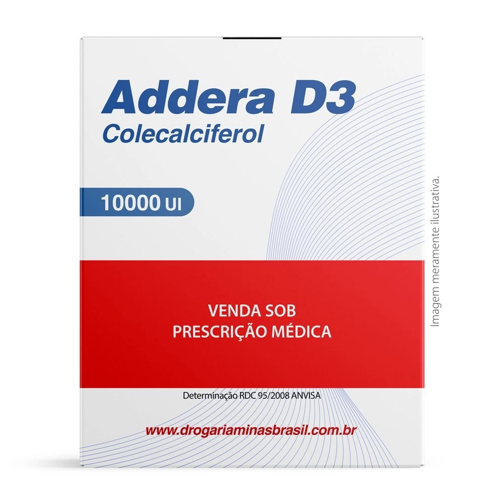 Addera D3 10.000 Ui Com 10 Comprimidos