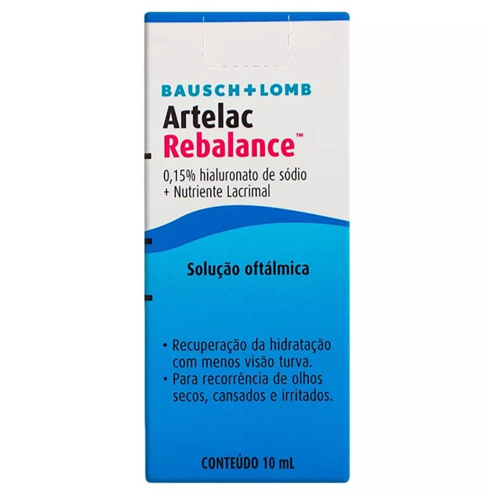 Solução Oftálmica Artelac Rebalance 10Ml