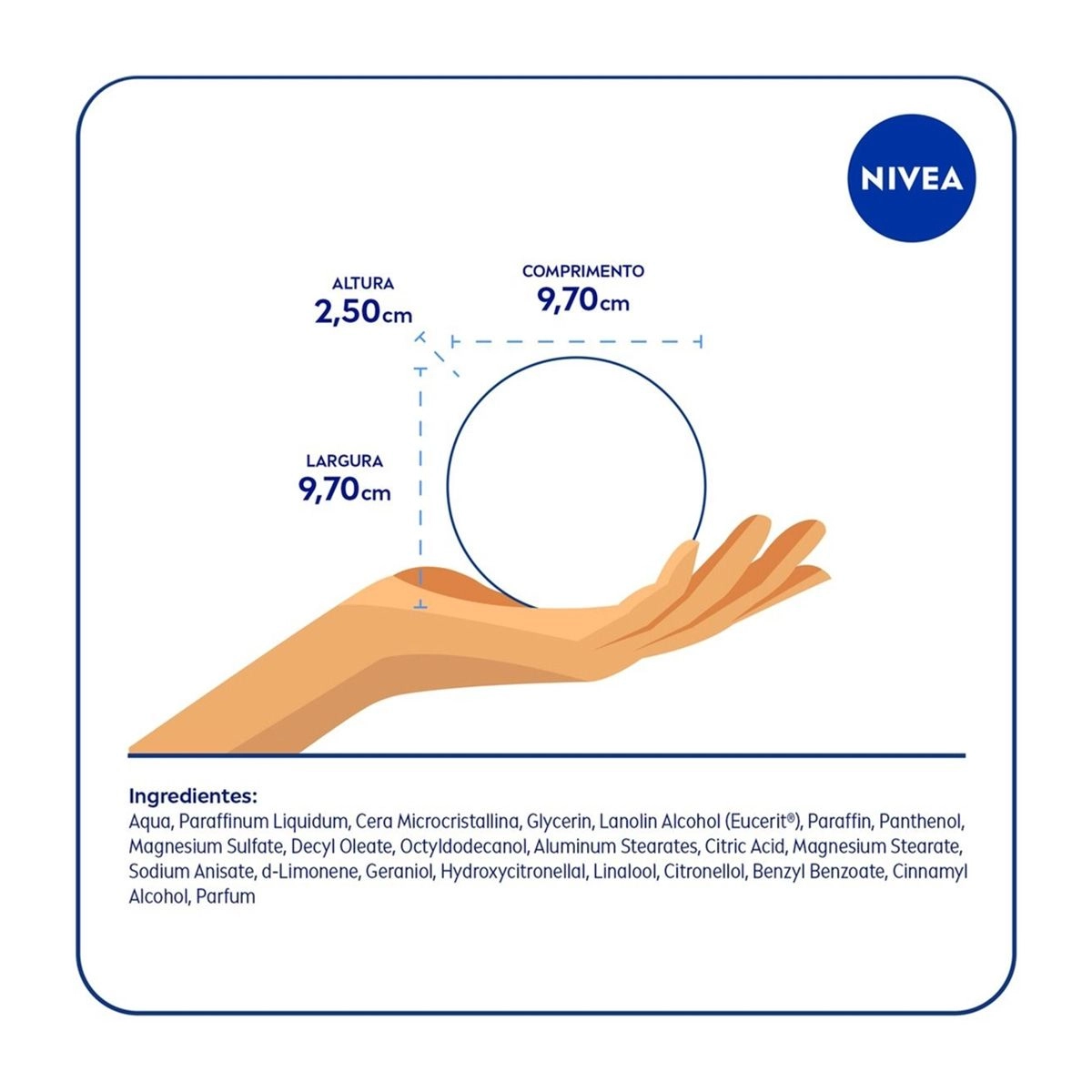 Creme Hidratante Nivea Lata 145g