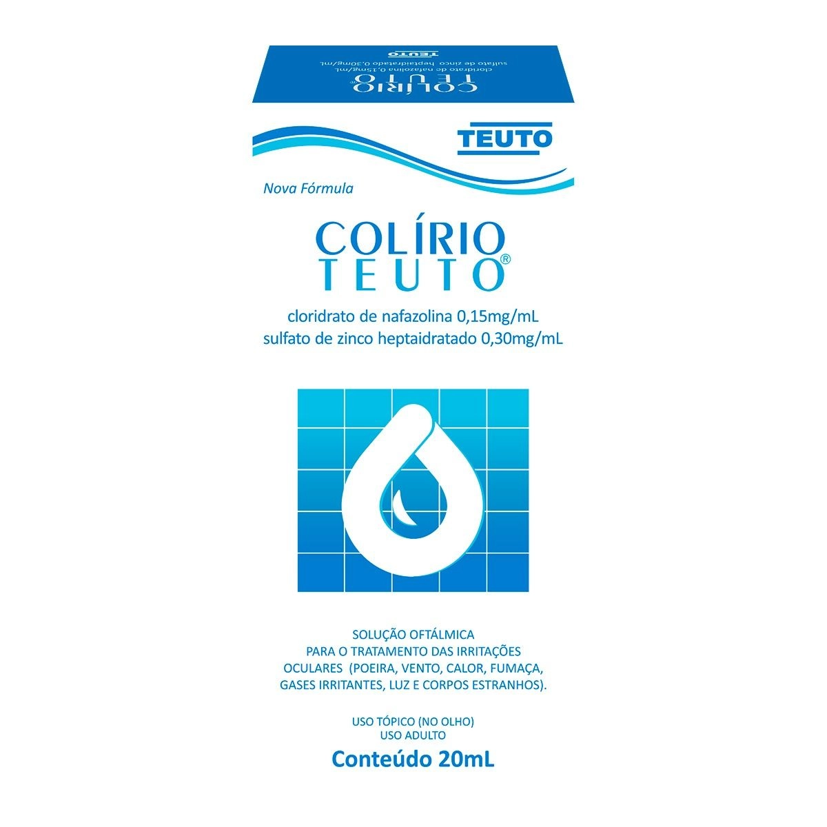 Colirio Teuto Frasco 20Ml