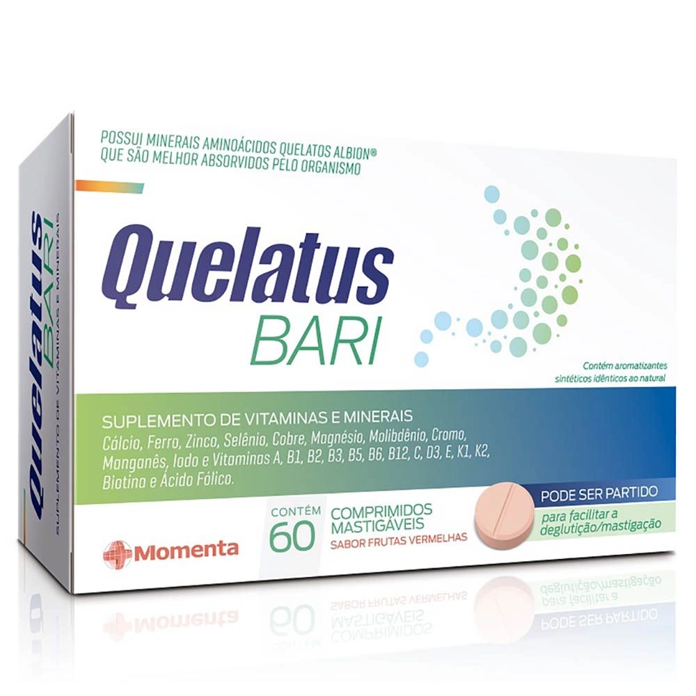 Quelatus Bari Com 60 Comprimidos