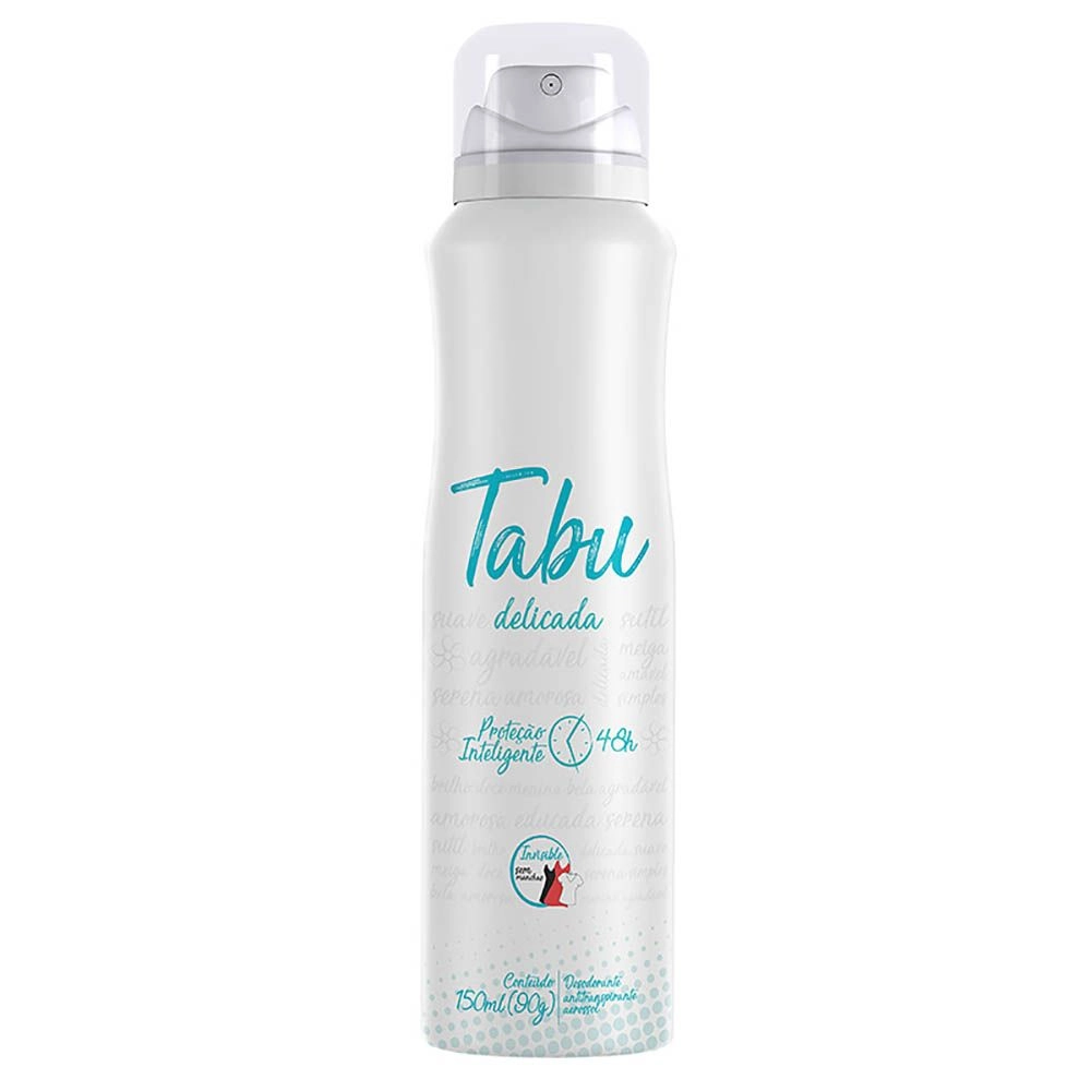 Desodorante Aerosol Tabu Delicada 150Ml