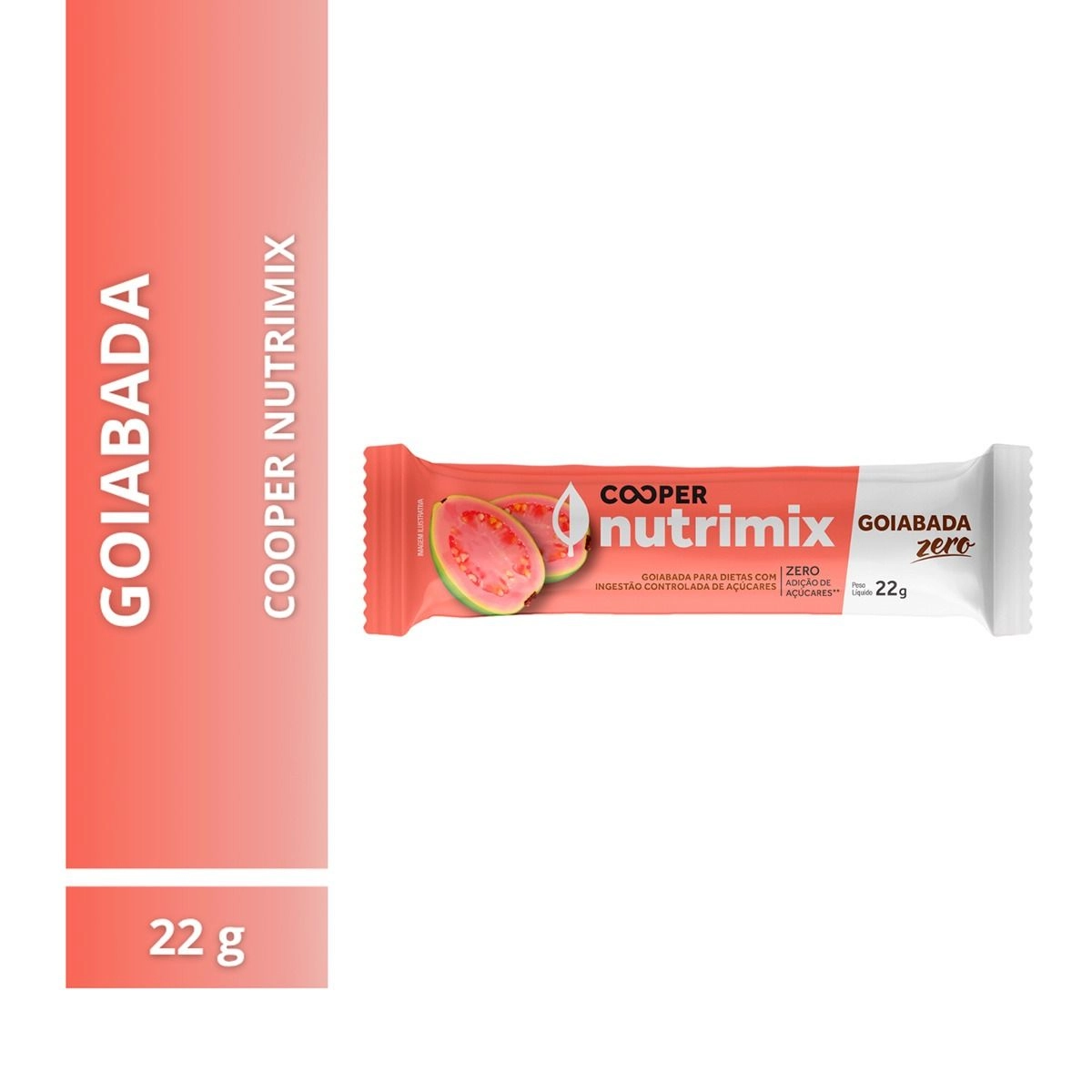 Goiabada Zero Açúcar Cooper Nutrimix 22G