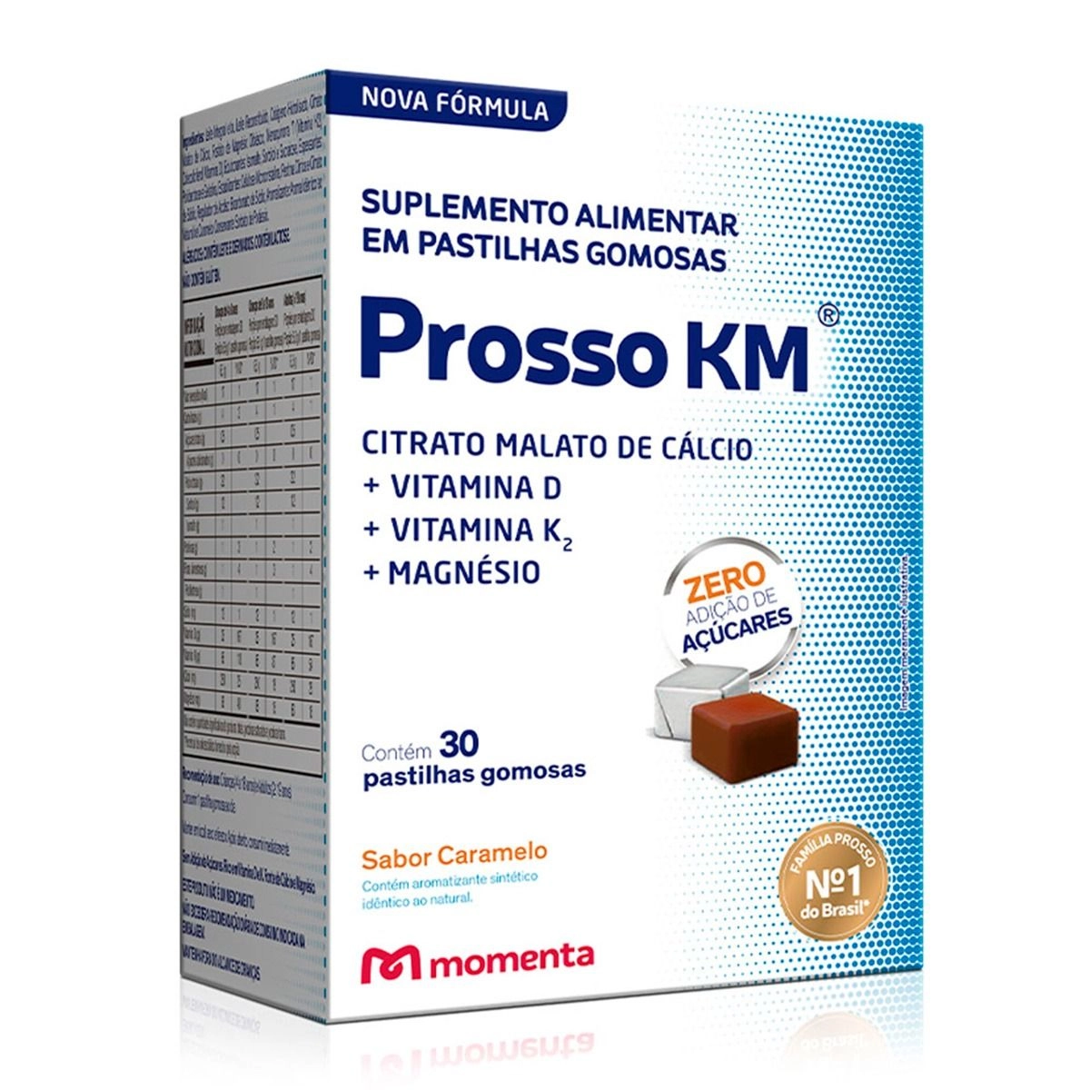 Prosso Km Com 30 Tabletes Mastigáveis