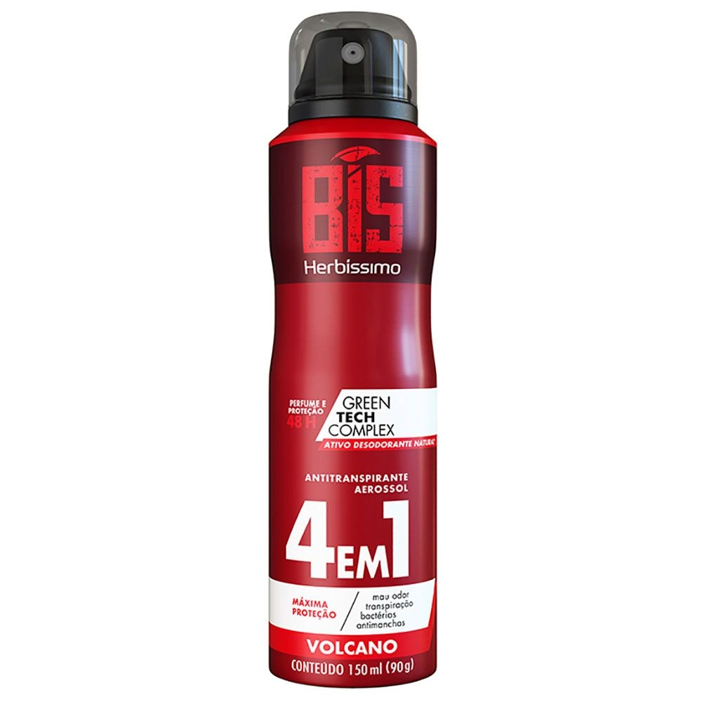 Desodorante Aerossol Herbíssimo Bis Volcano 150Ml