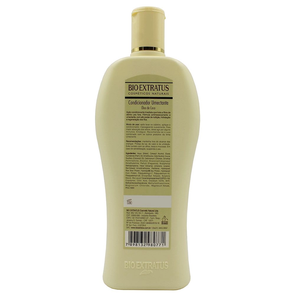 Condicionador Bio Extratus Umectante óleo de Coco 500ML