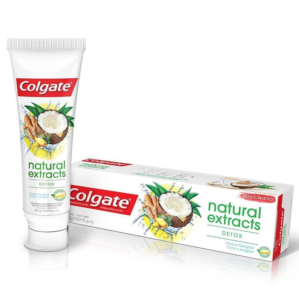 Creme Dental Colgate Natural Extracts Detox 90G