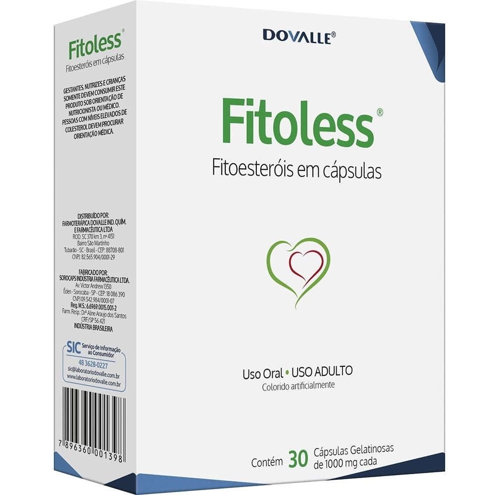 Fitoless Com 30 Cápsulas