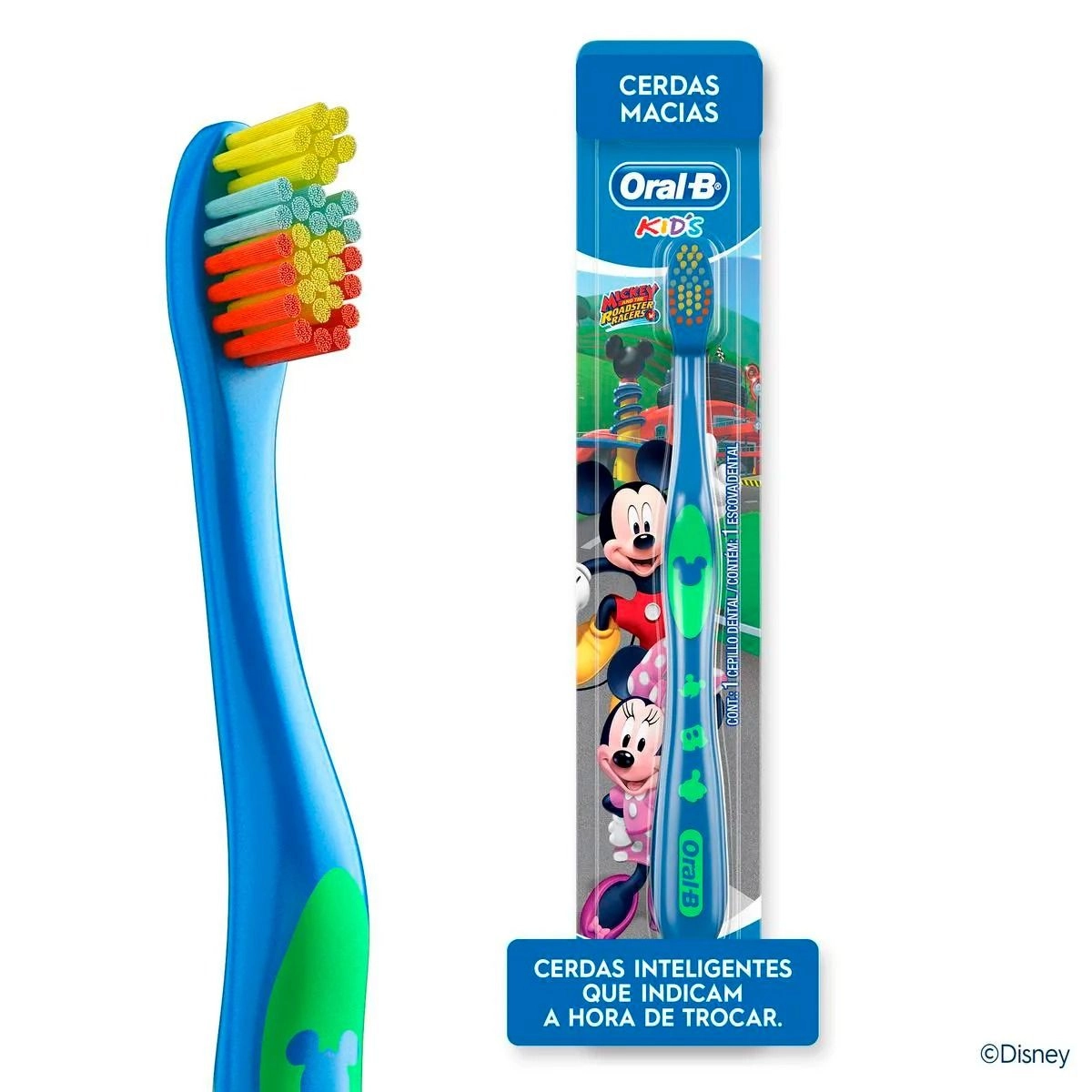 Escova de Dente Infantil Oral-B Mickey Macia com 1 unidade