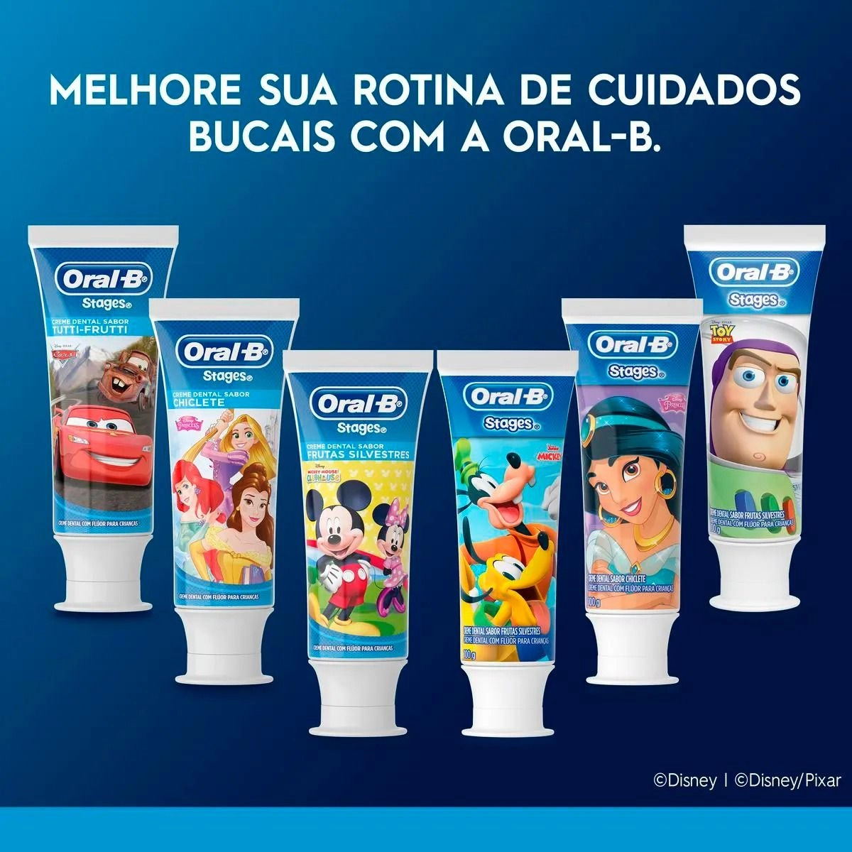 Escova de Dente Infantil Oral-B Mickey Macia com 1 unidade