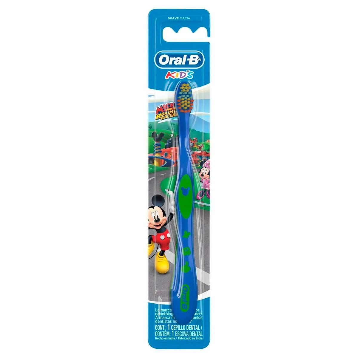 Escova de Dente Infantil Oral-B Mickey Macia com 1 unidade