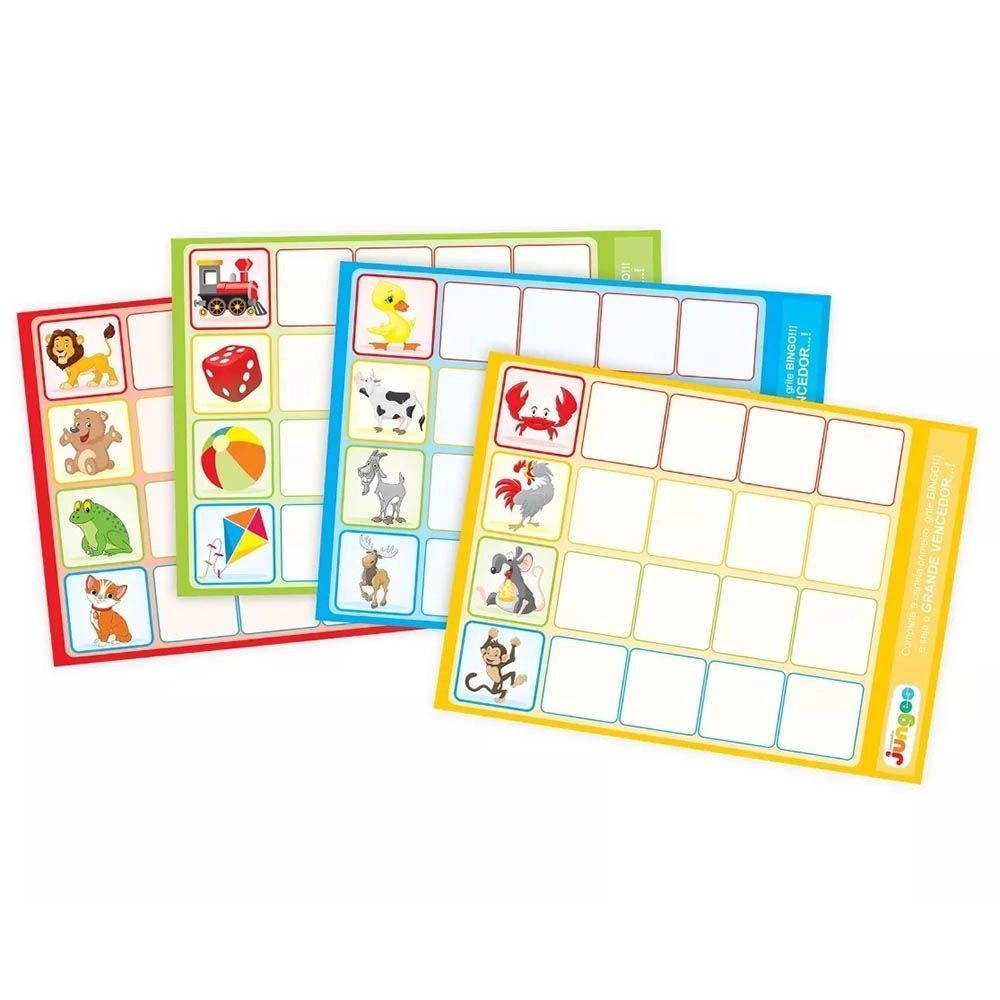 Bingo Letras Junges 90 Peças Ref-705
