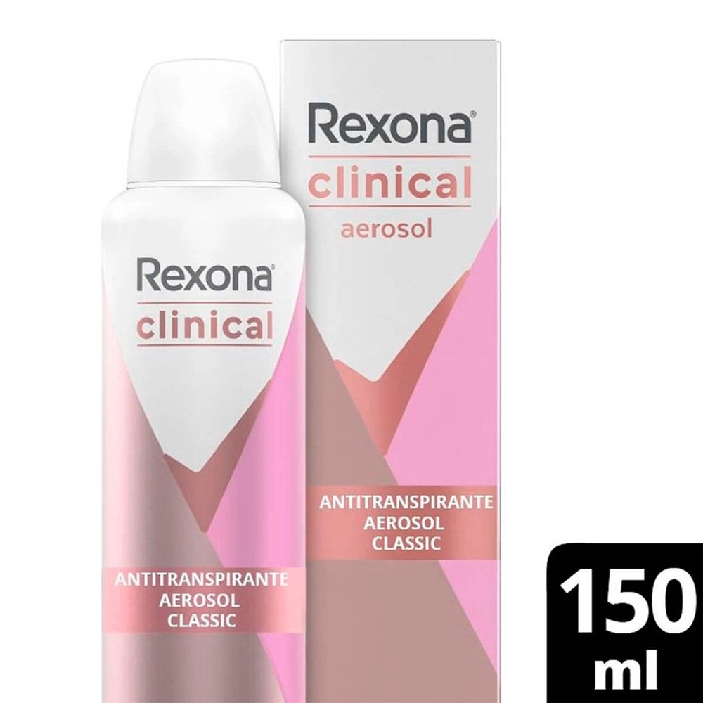 Desodorante Aerosol Rexona Clinical Classic 91g