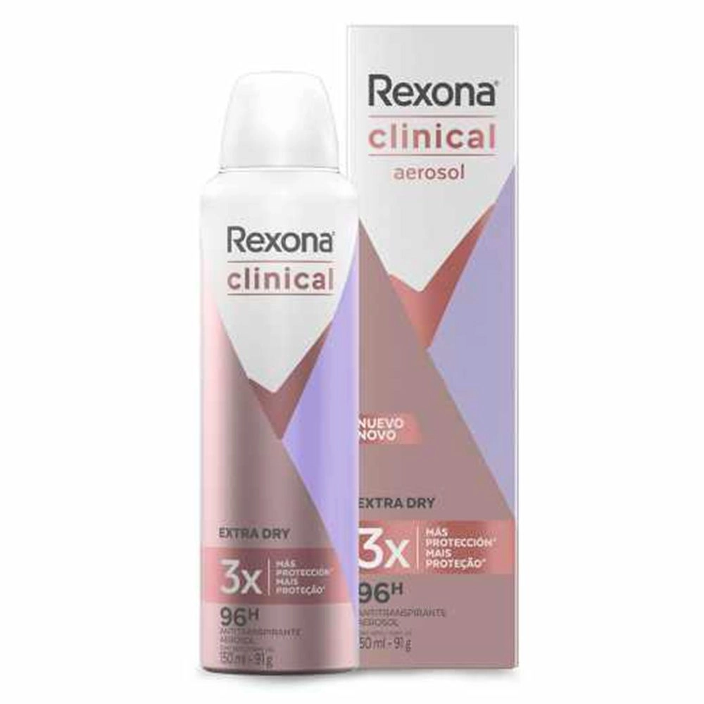 Desodorante Aerosol Rexona Clinical Extra Dry 91G
