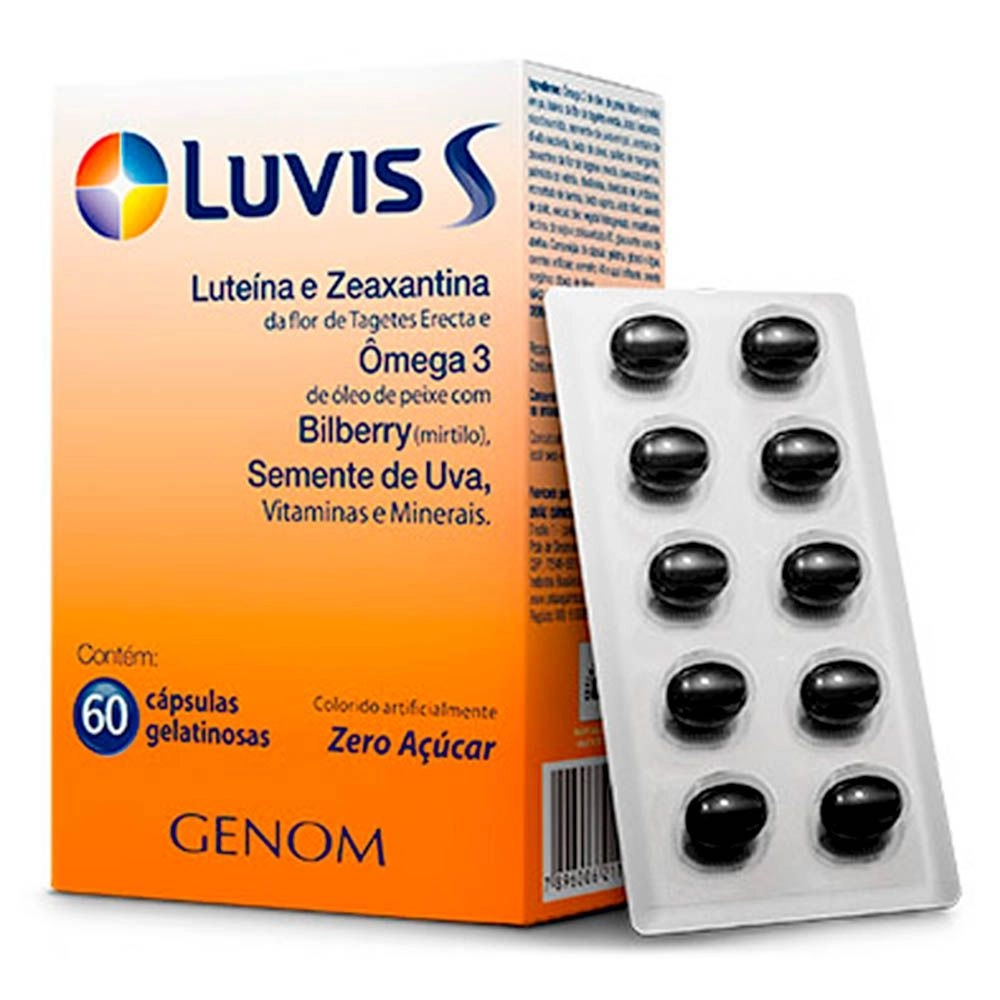 Luvis S Com 60 Cápsulas