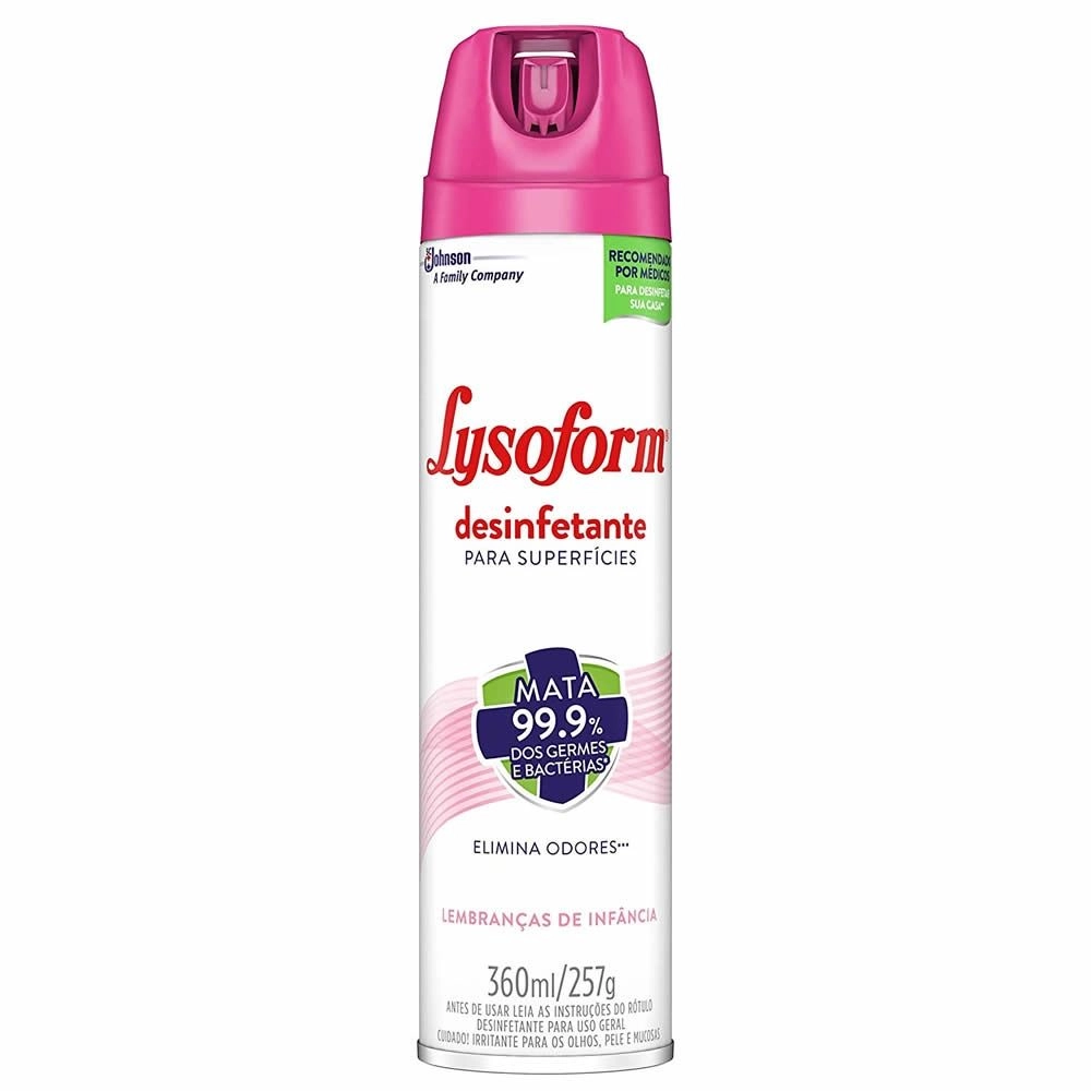 Lysoform Spray Lembranças De Infância 360Ml