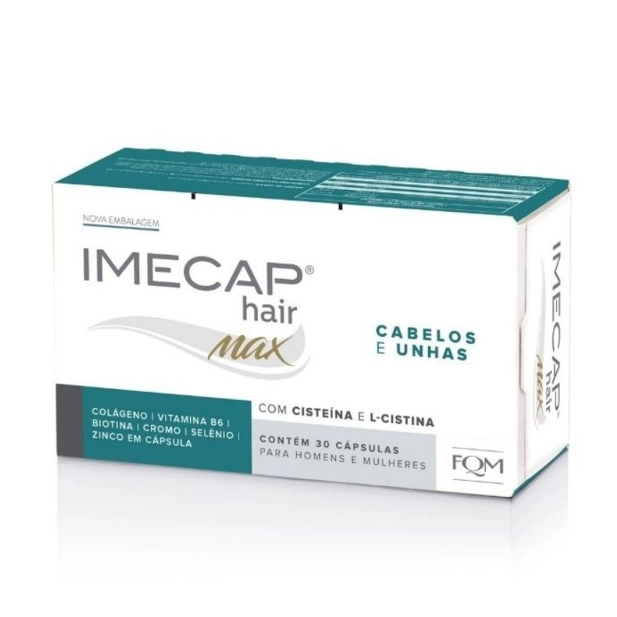 Imecap Hair Max Com 30 Cápsulas