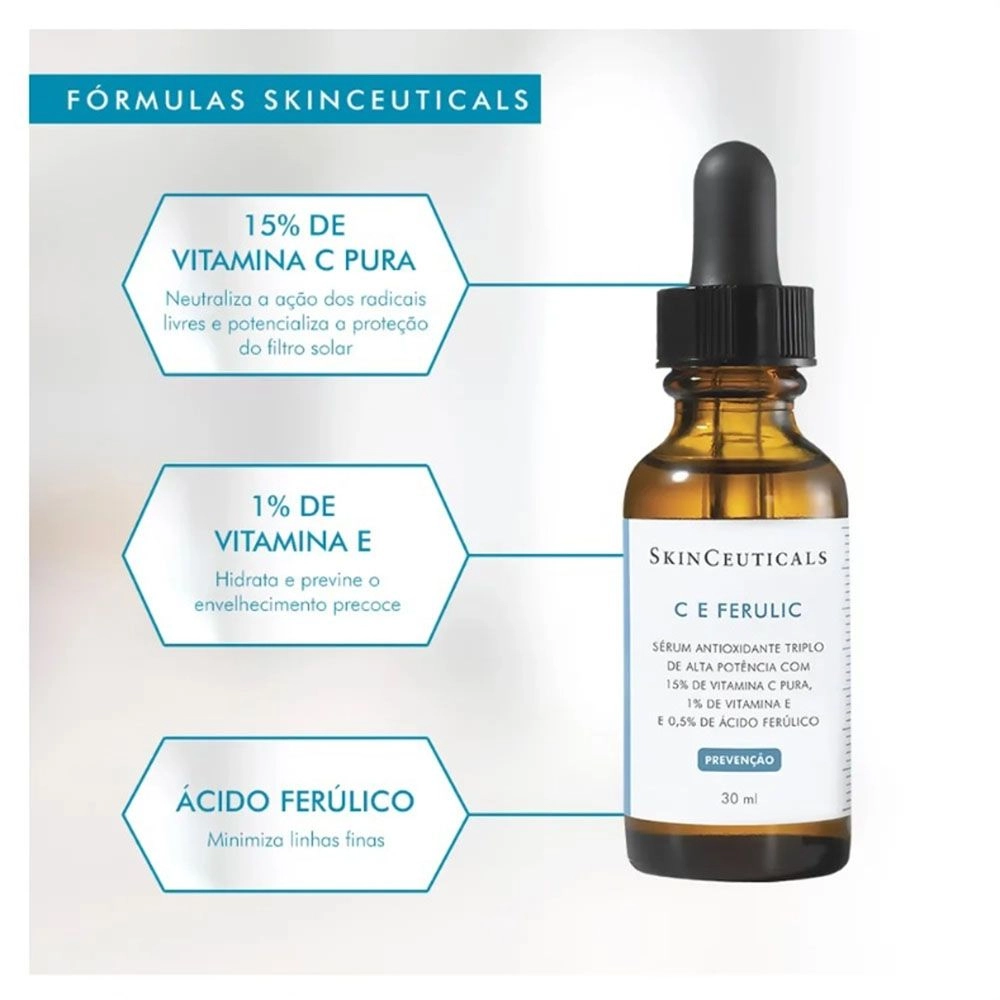 Sérum C e Ferulic Skinceuticals 30Ml