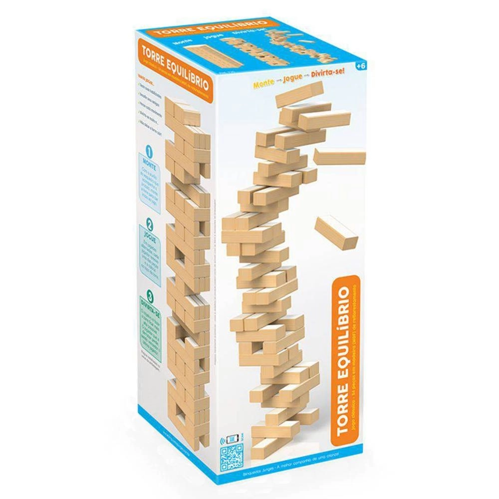 Torre Equilibrio Junges 54 Peças Ref-735