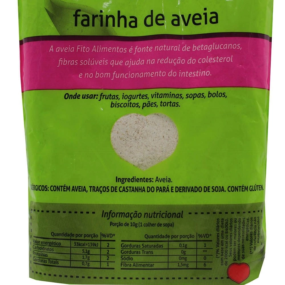 Farinha De Aveia Fito 400G