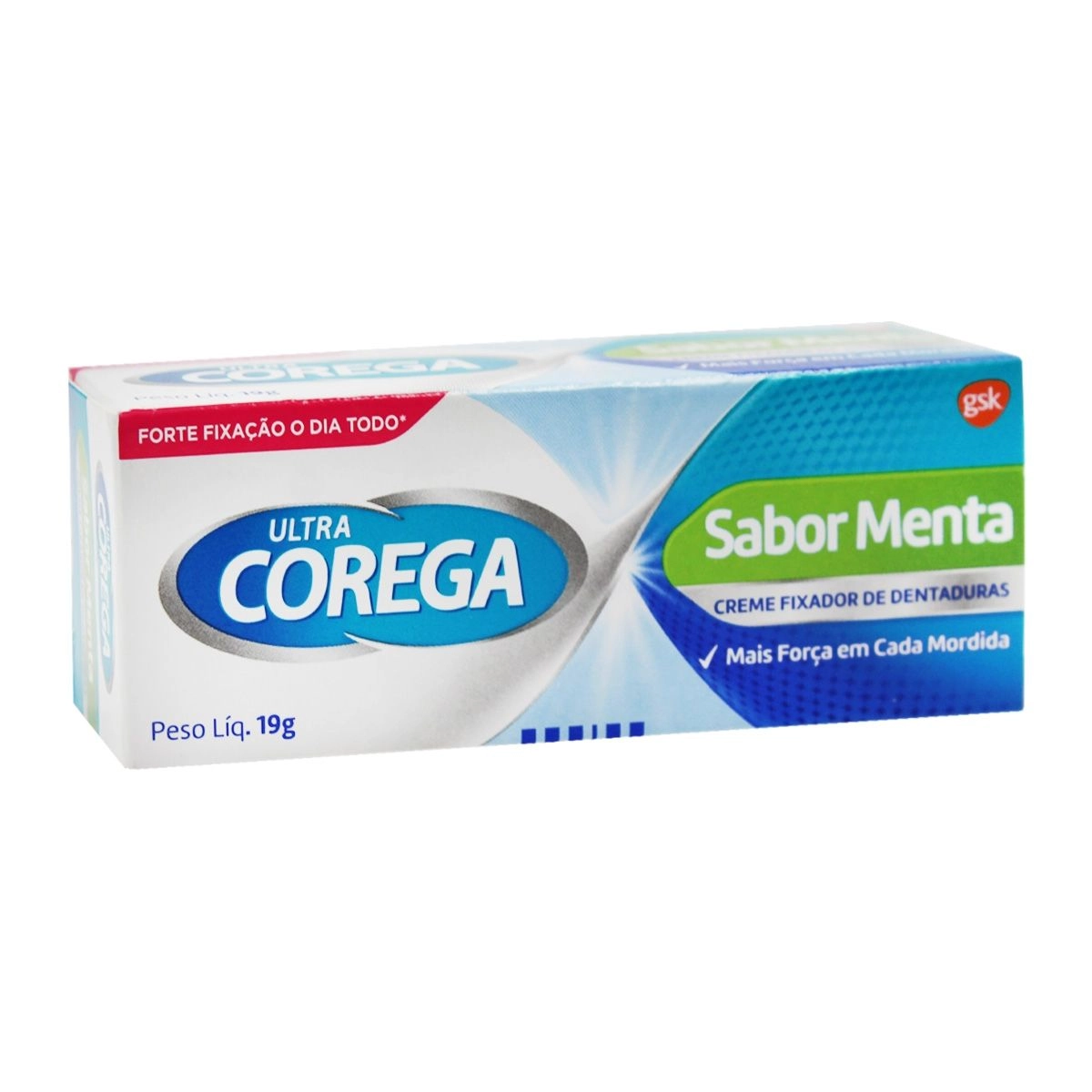 Ultra Corega Creme Sabor Menta 19G