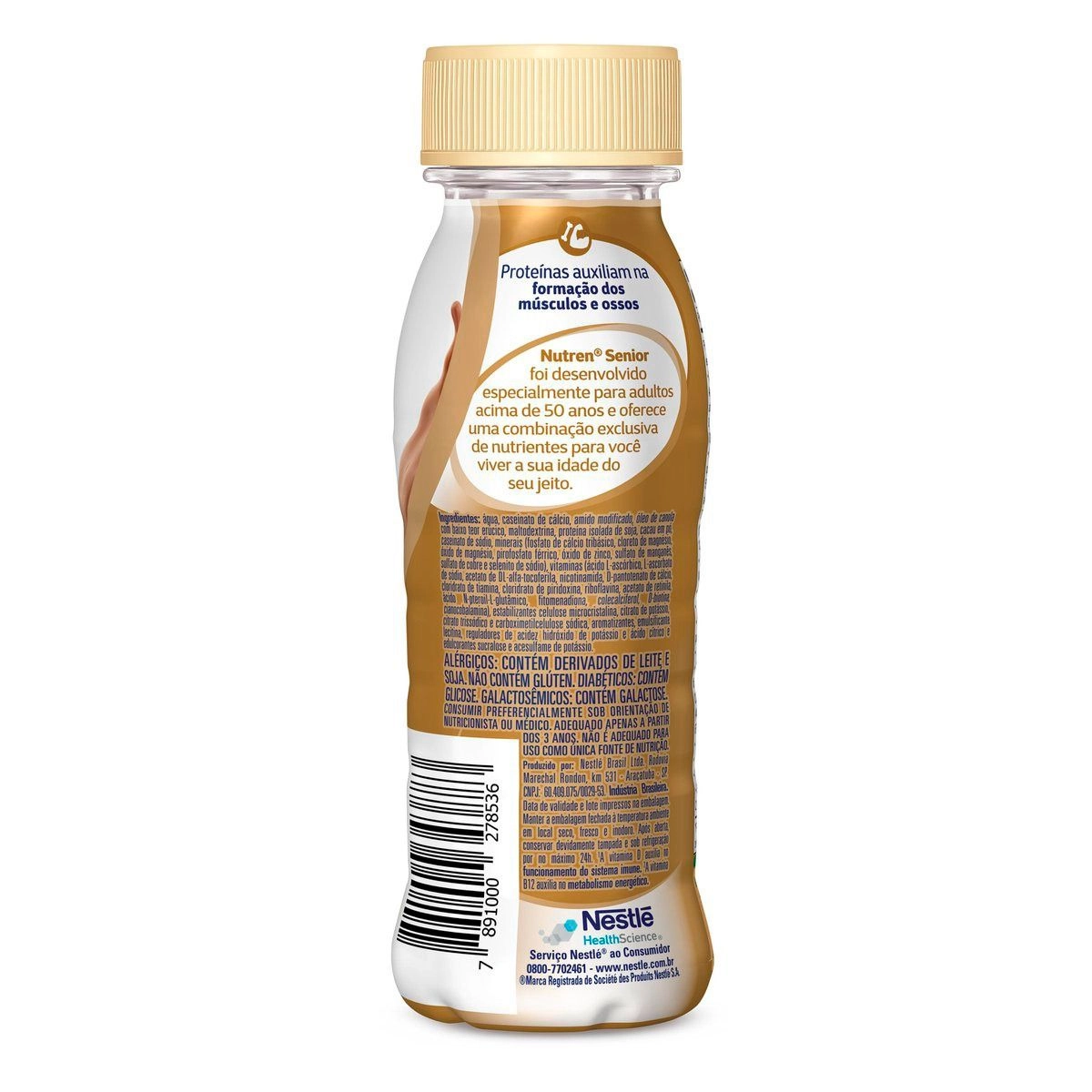 Complemento Alimentar Nutren Senior Chocolate Zero Lactose 200ml