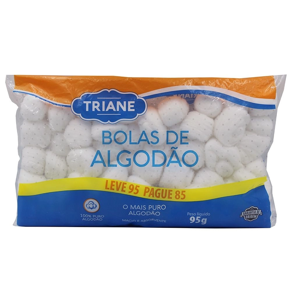 Algodão Bola Leve 95 E Pague 85 Triane