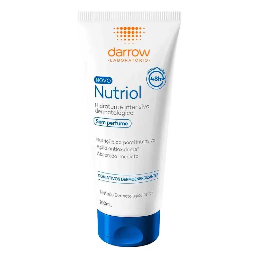 Locão Hidratante Nutriol Sem Perfume 200Ml