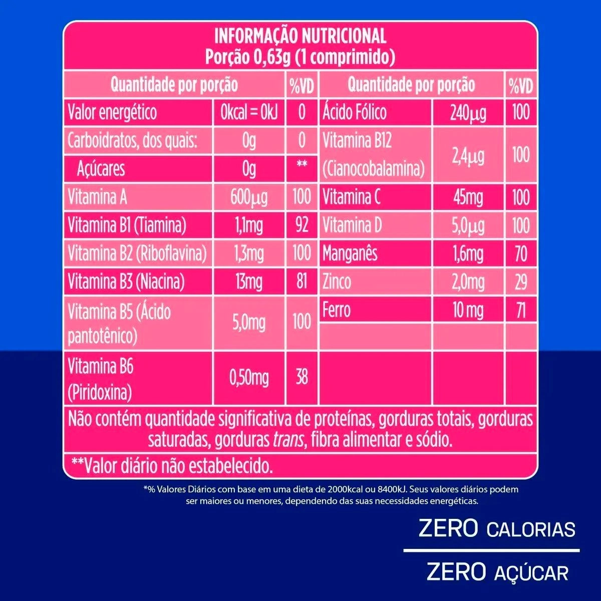 Polivitamínico Mulher Saúde da Pele, Unhas e Cabelos 60 Comprimidos Neo Química
