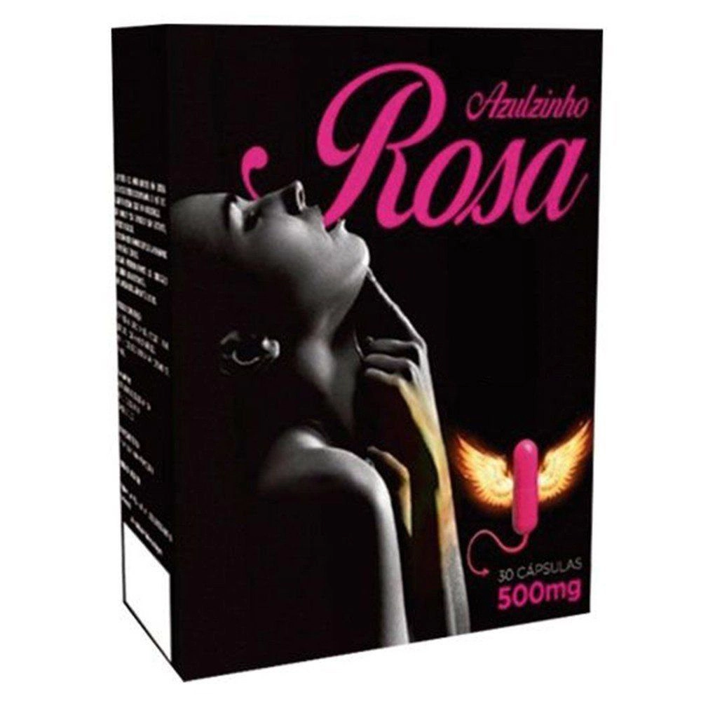 Azulzinho Rosa Com 30 Cápsulas