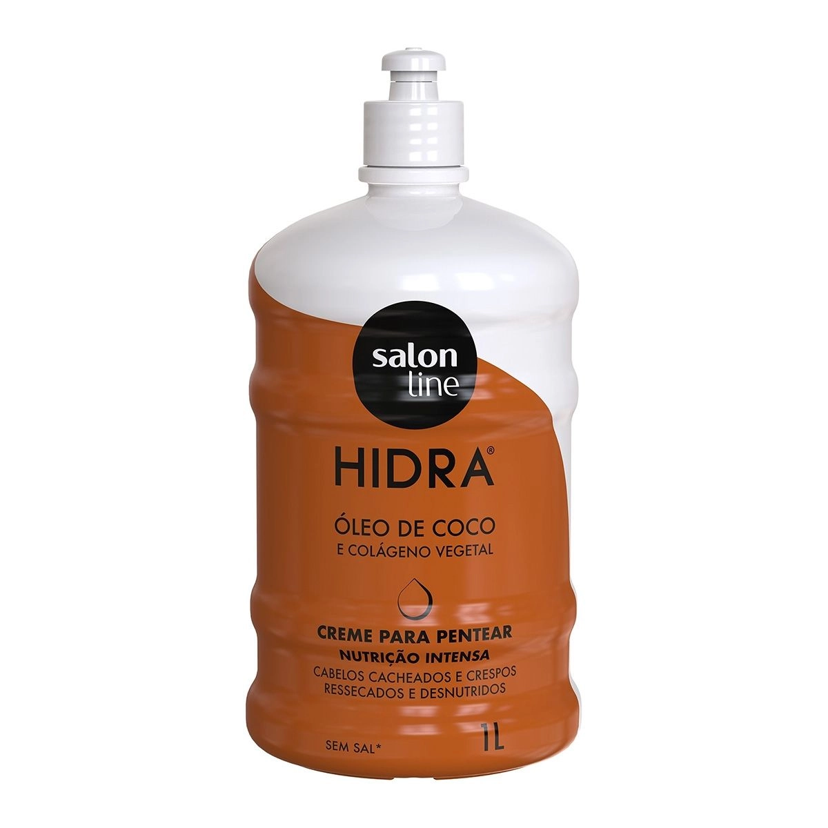 Creme para Pentear Hidra Nutrição Intensa 1 Litro Salon Line