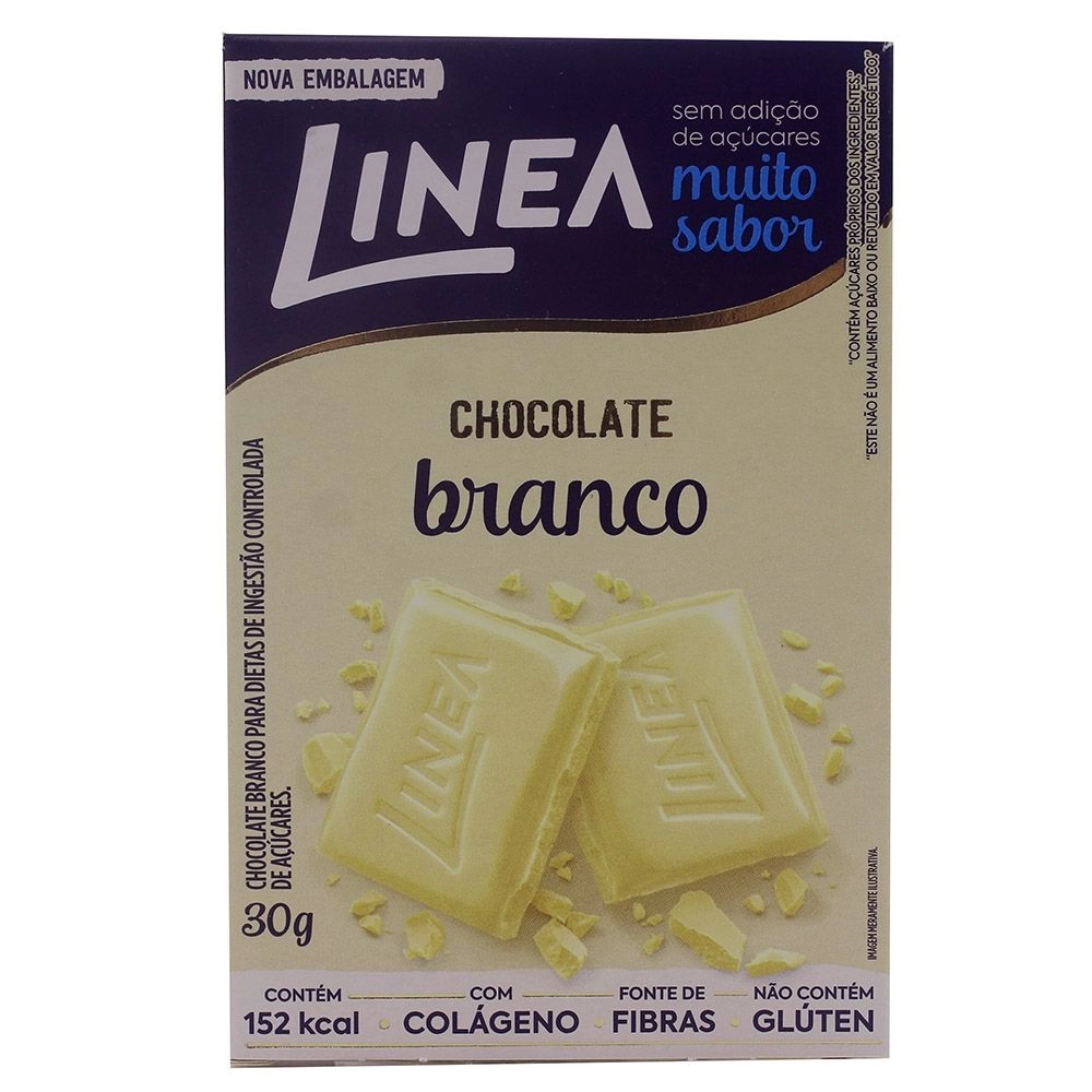 Chocolate Branco Diet Linea 30Gr