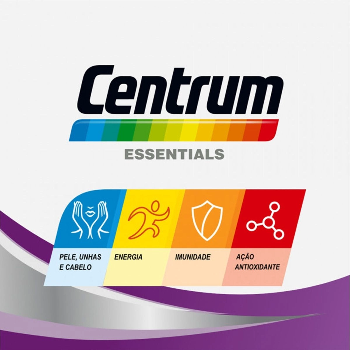 Kit Suplemento Vitamínico Essentials Mulher com 2 Unidades 60 Comprimidos e 30 Comprimidos Centrum