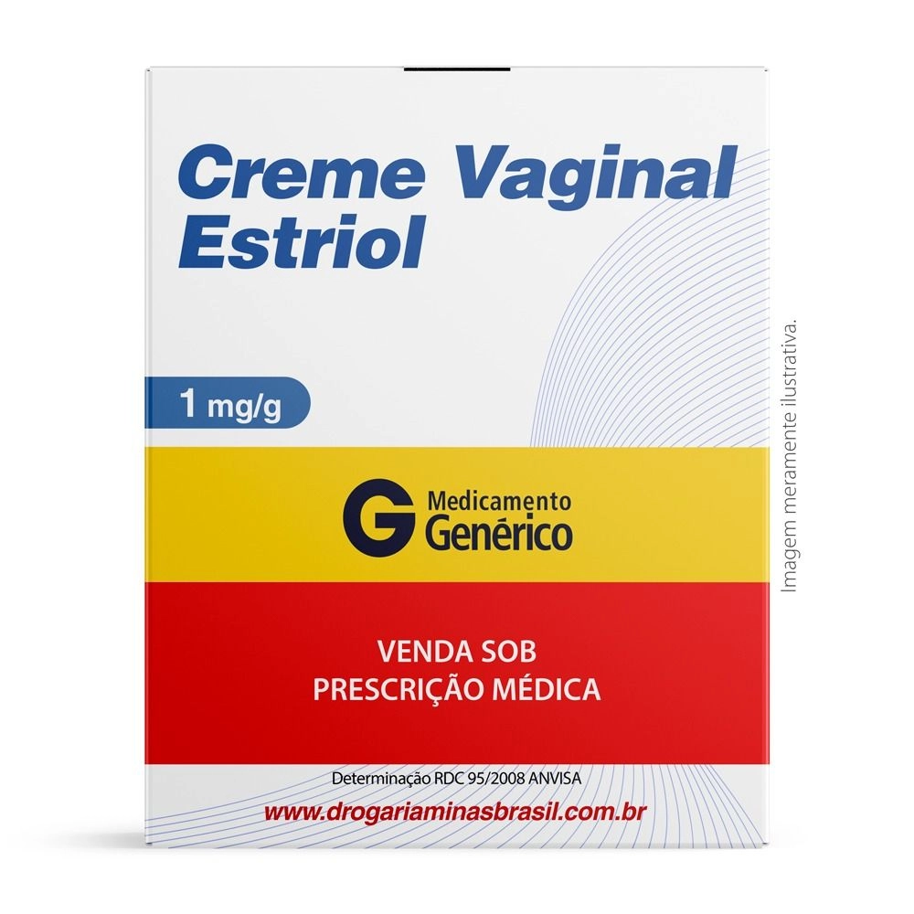Estriol Creme Vaginal 50g + Aplicador - Biolab: Preço e para que serve