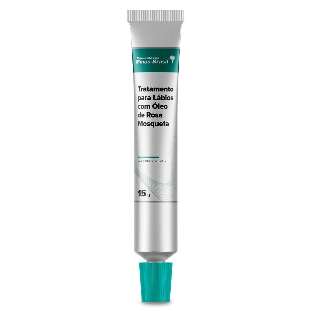 Tratamento Para Lábios Rachados Com Óleo De Rosa Mosqueta 15G ...