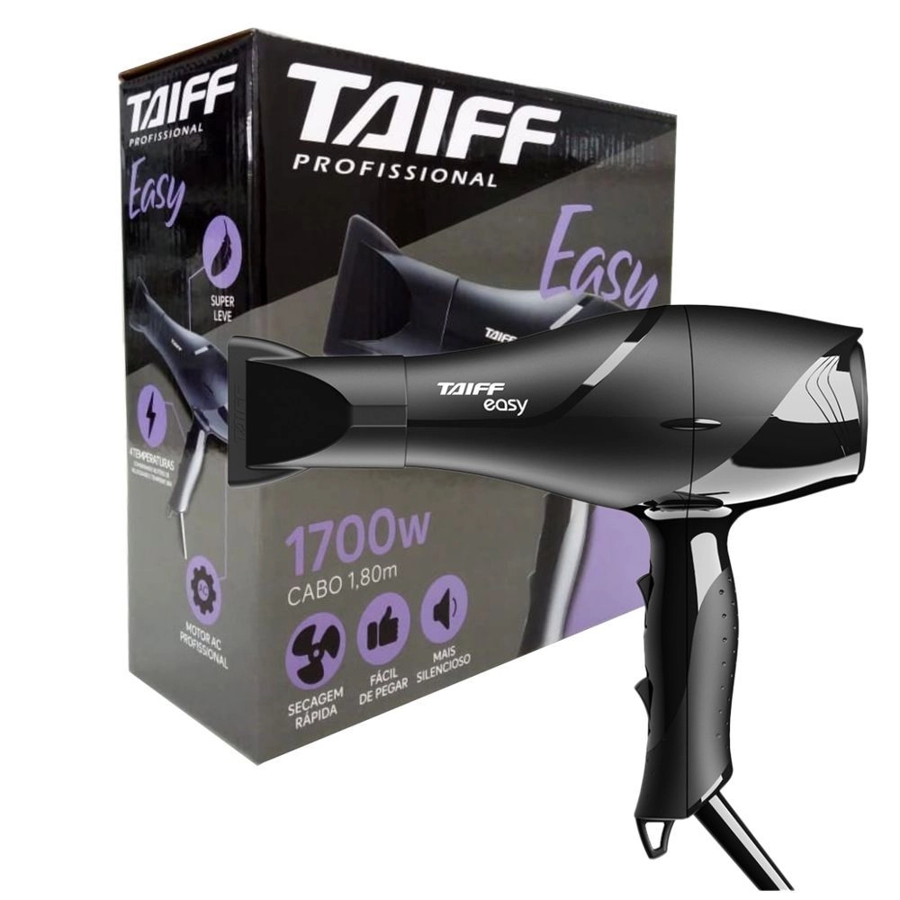 Secador de Cabelos Taiff Easy 1700W 127V