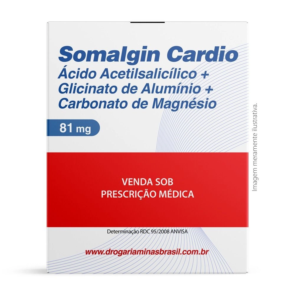 Somalgin Cardio 81mg Com 60 Comprimidos