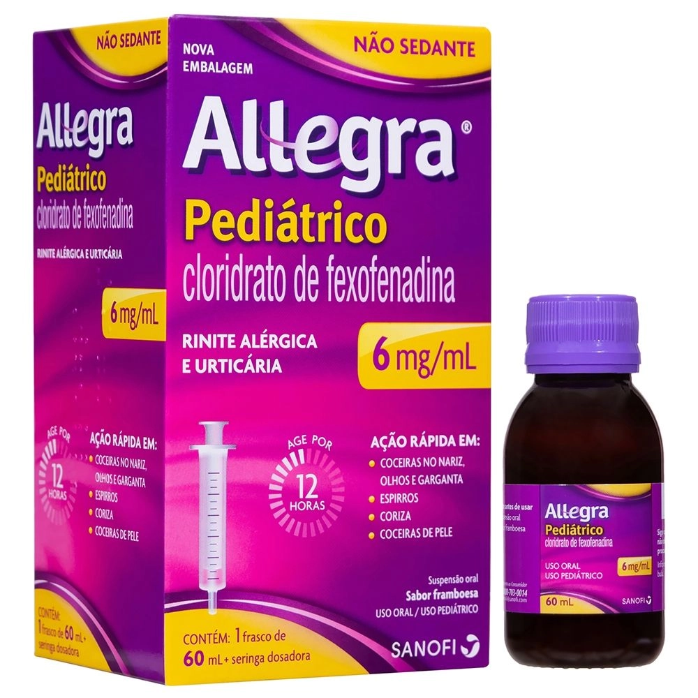 Allegra 6mg Pediátrico 60ml